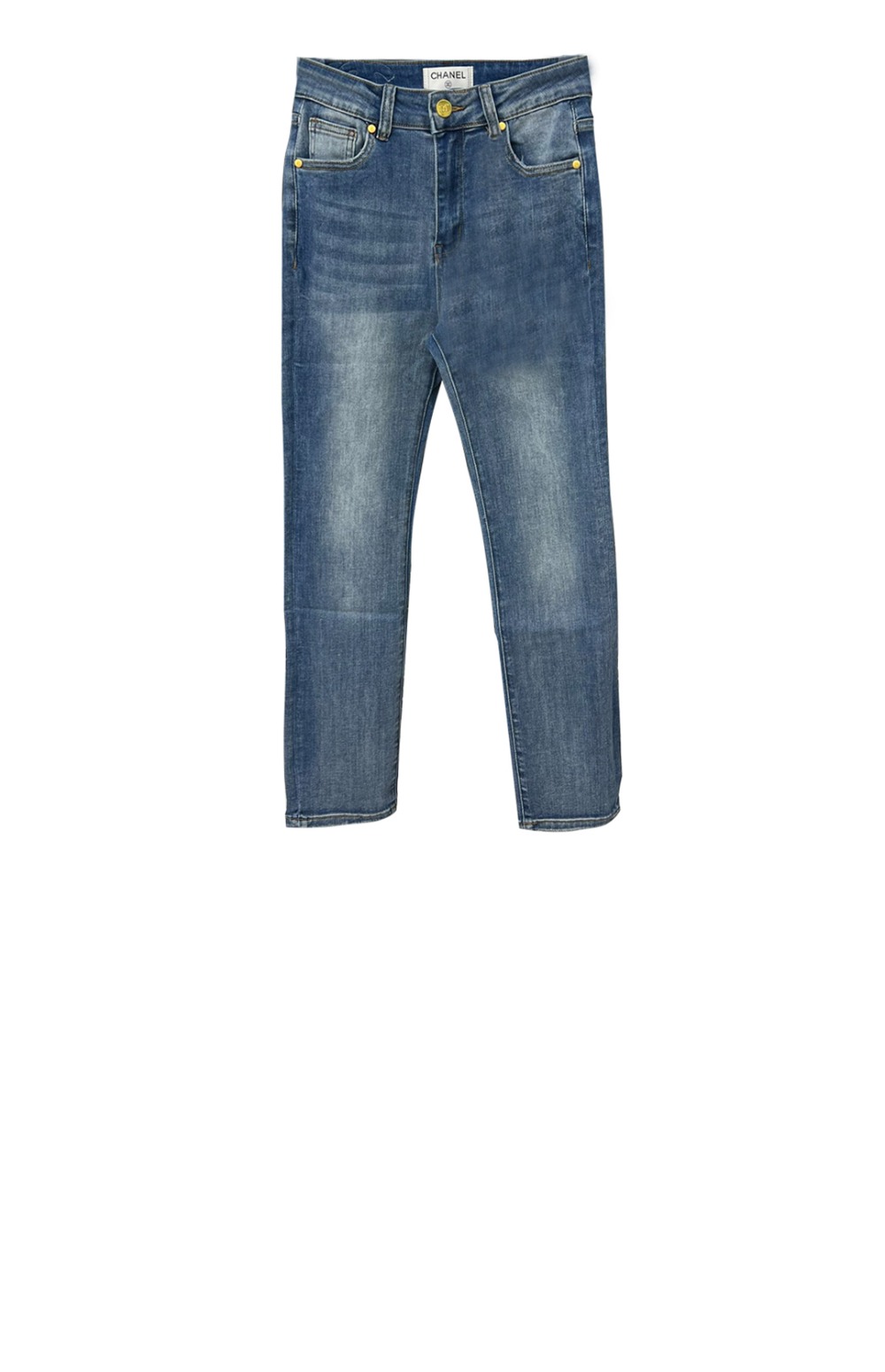 샤넬 데님 팬츠