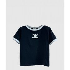 샤넬 로고 프린트 반팔