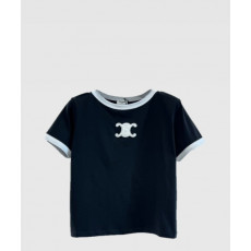 샤넬 로고 프린트 반팔