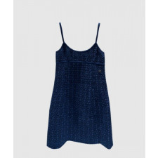 샤넬 로고 니트 원피스