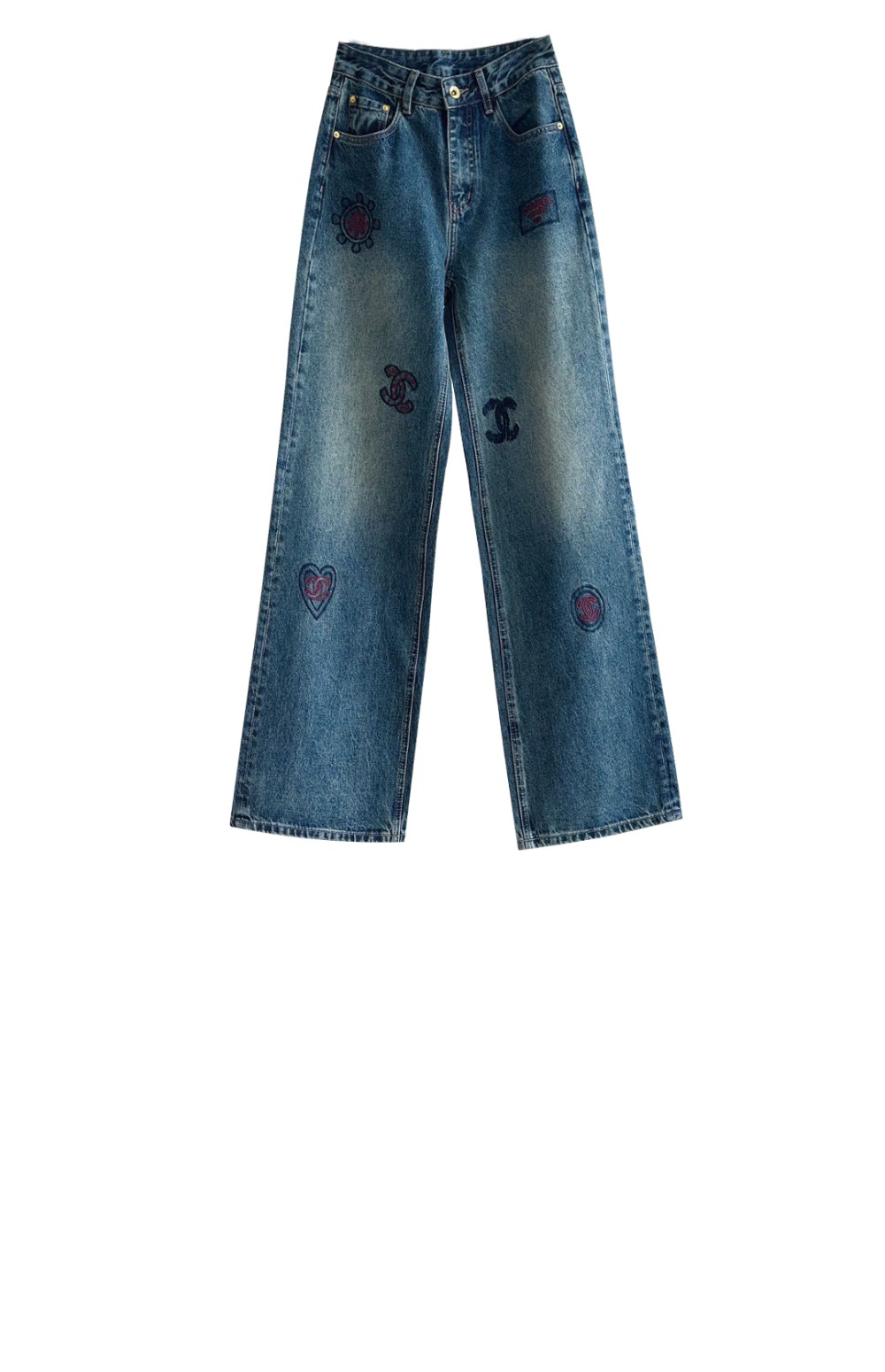 샤넬 데님 팬츠