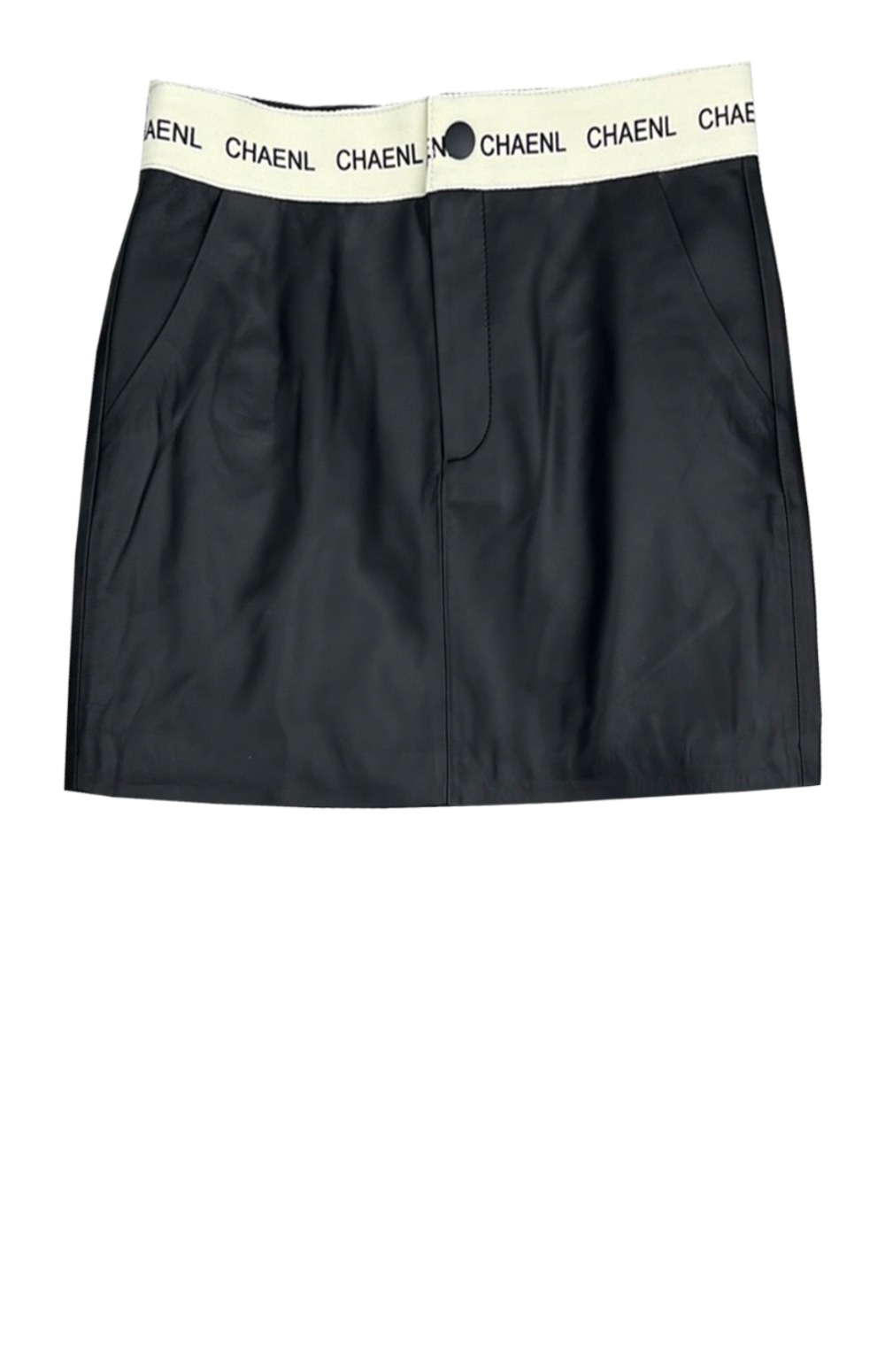 샤넬 로고 하프 스커트