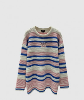 샤넬 로고 니트 상의