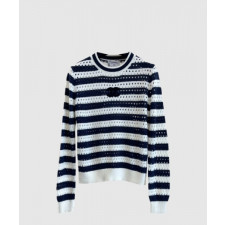 샤넬 로고 니트 상의