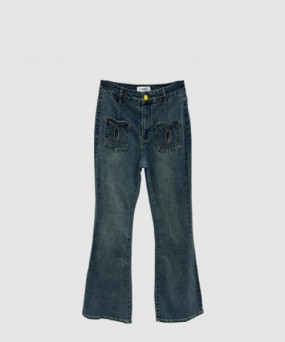 샤넬 데님 팬츠