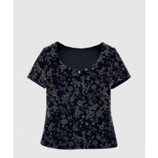 샤넬 로고 니트 상의