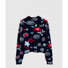 샤넬 로고 니트 상의