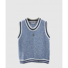 샤넬 로고 니트 상의