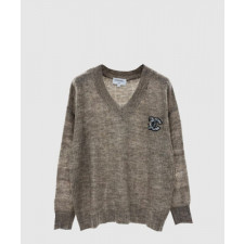 샤넬 로고 니트 상의