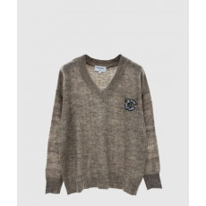 샤넬 로고 니트 상의