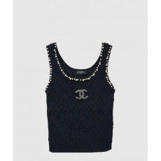 샤넬 로고 프린트 반팔