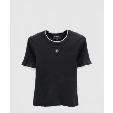 샤넬 로고 프린트 반팔