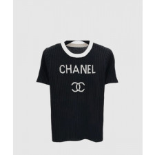 샤넬 로고 프린트 반팔
