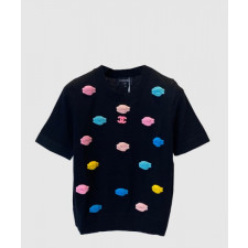 샤넬 로고 프린트 반팔