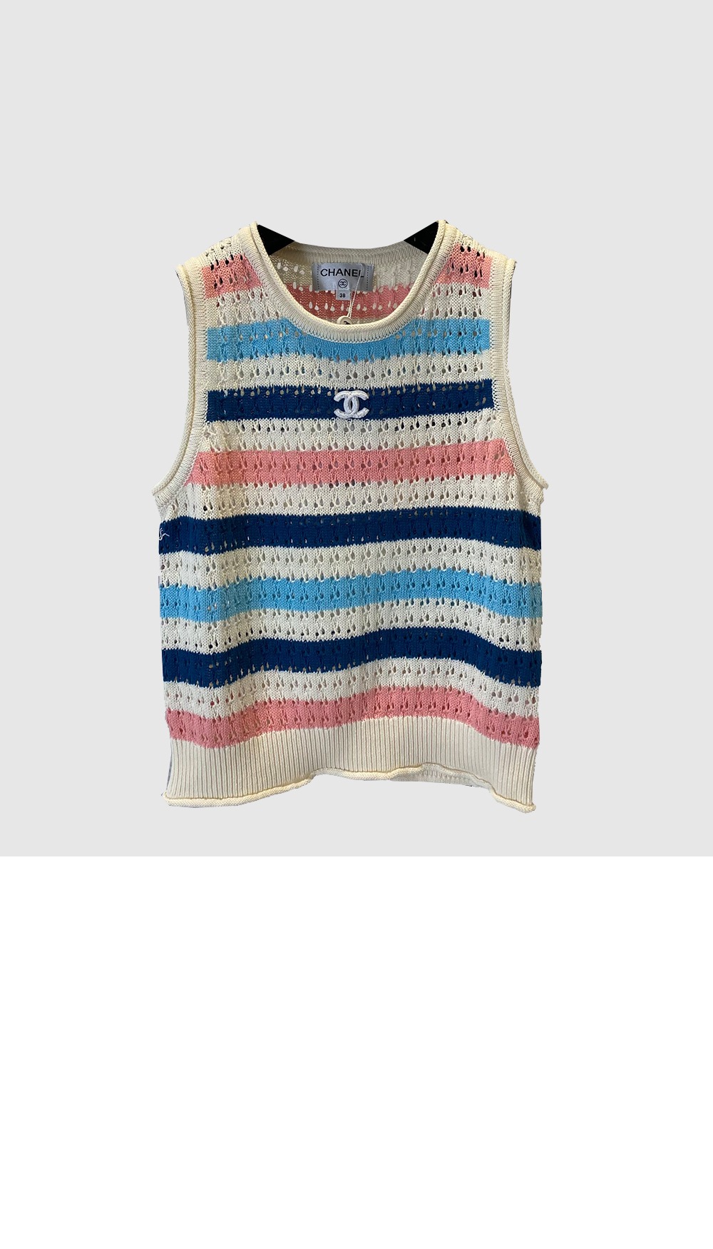 샤넬 니트 톱