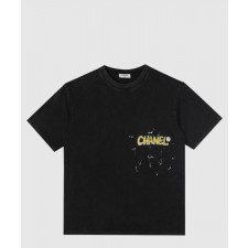 샤넬 로고 프린트 반팔