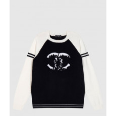 샤넬 로고 프린트 긴팔