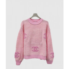 샤넬 플라워 코튼 톱