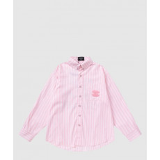 샤넬 로고 도트 셔츠