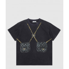 샤넬 플라워 코튼 톱