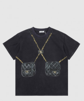 샤넬 플라워 코튼 톱