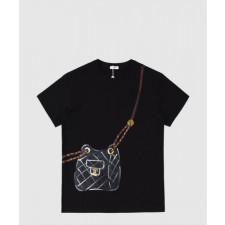 샤넬 로고 프린트 반팔