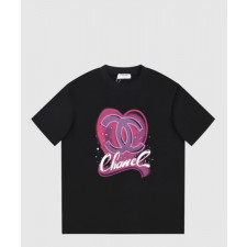 샤넬 로고 프린트 반팔