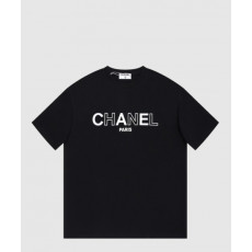 샤넬 로고 프린트 반팔