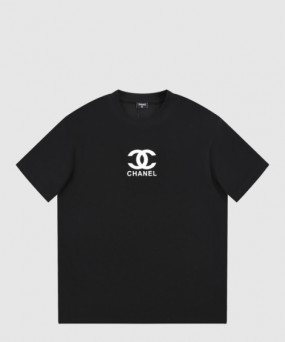 샤넬 로고 프린트 반팔