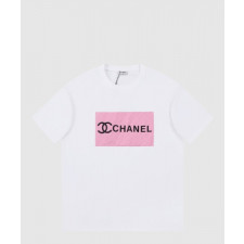 샤넬 로고 프린트 반팔