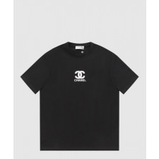 샤넬 로고 프린트 반팔