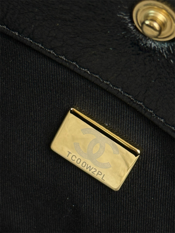 샤넬 골드 코인 히피 호보백 라지