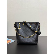 샤넬 골드 코인 히피 호보백 라지