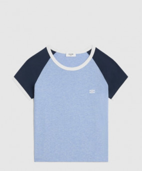 셀린느 코튼 저지 티셔츠