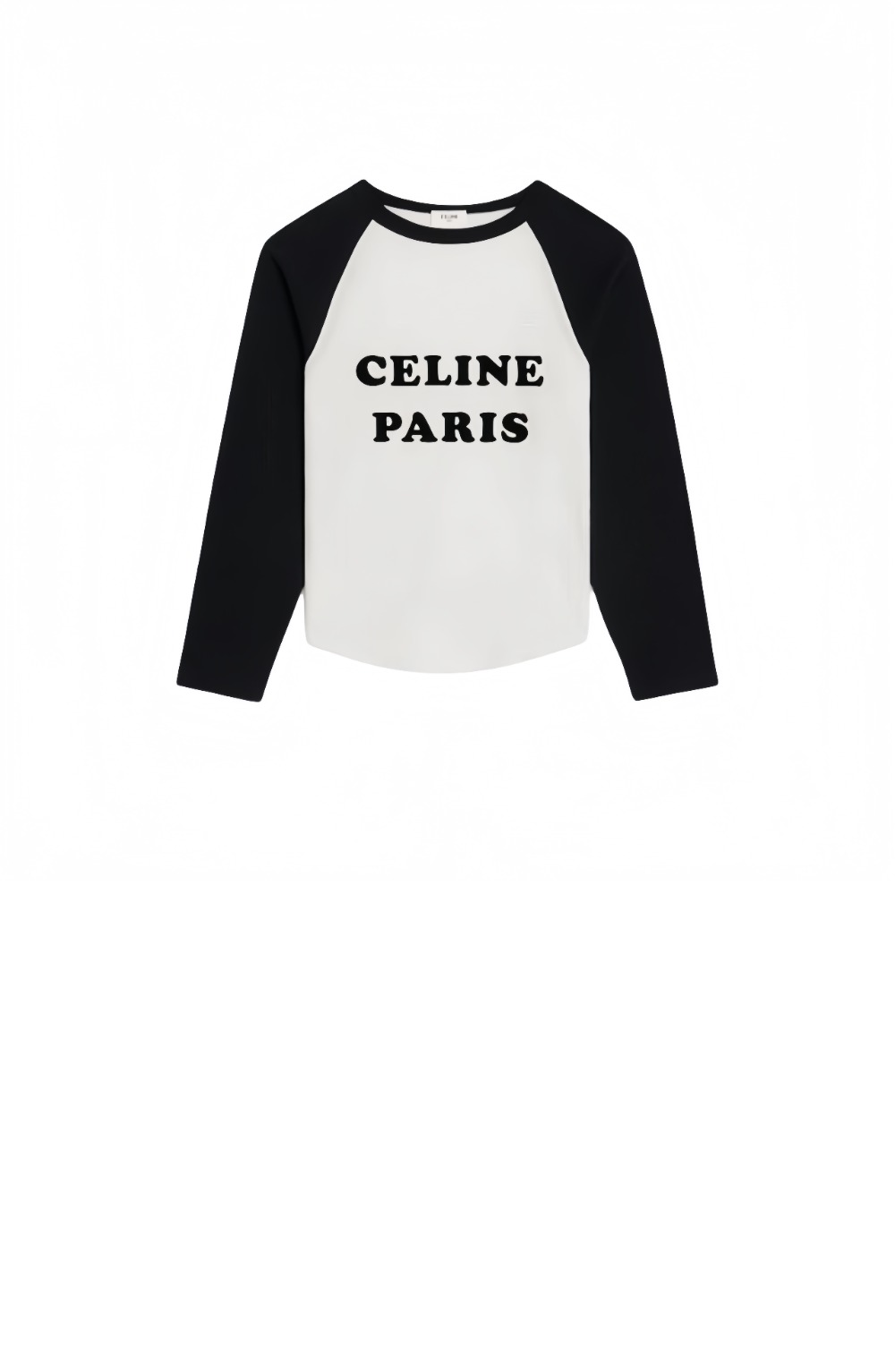 셀린느 로고 레글런 긴팔 티셔츠