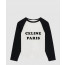 셀린느 로고 레글런 긴팔 티셔츠