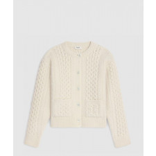 셀린느 트리옹프 가디건 아란 울