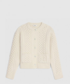 셀린느 트리옹프 가디건 아란 울