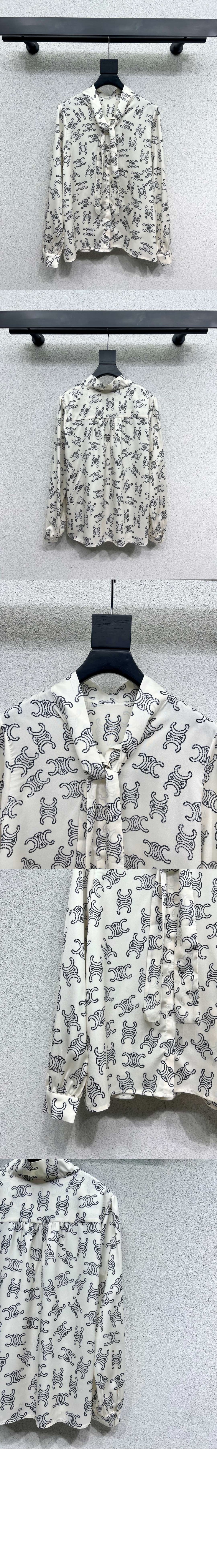 셀린느 라발리에르 블라우스