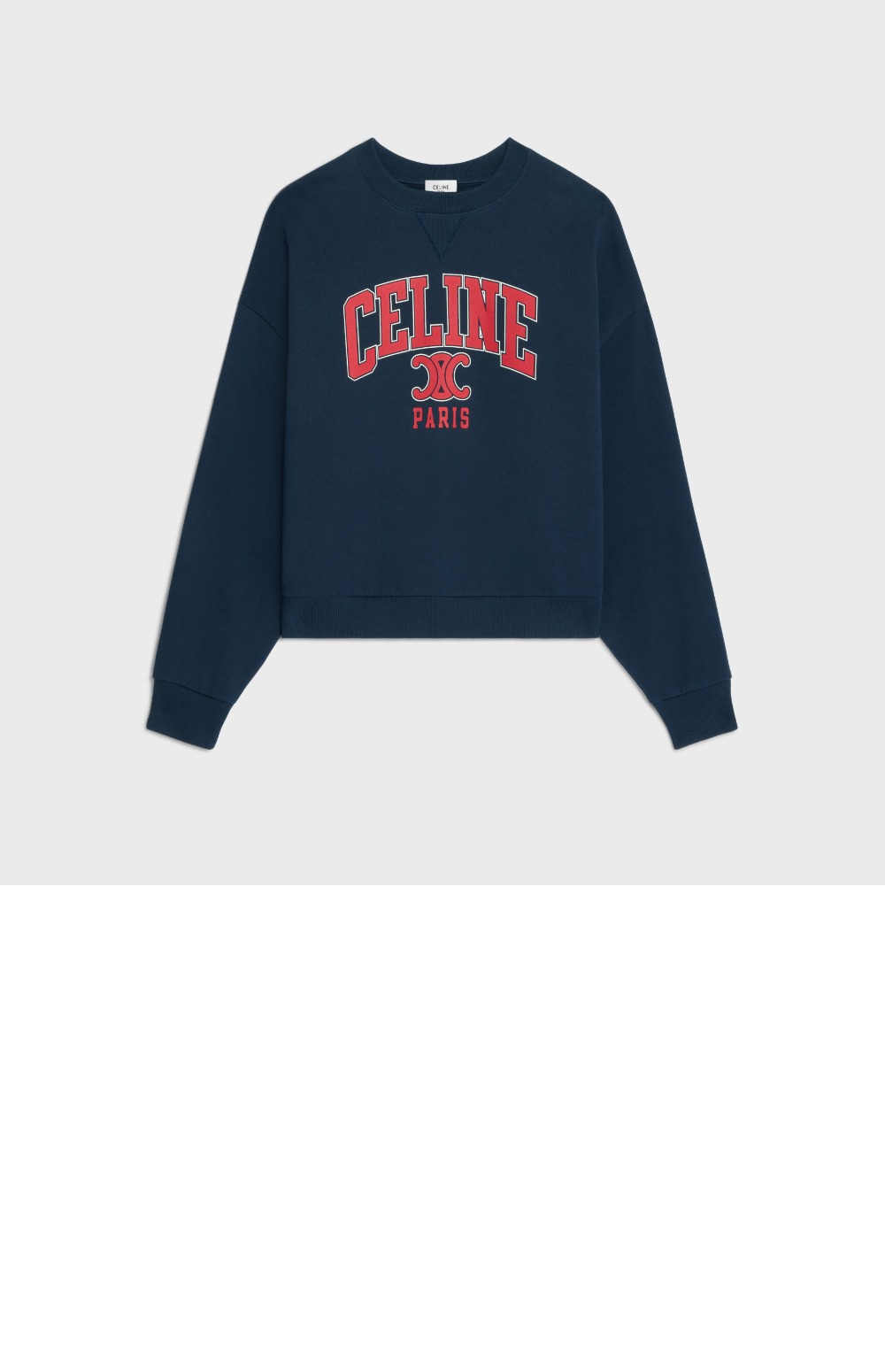 셀린느 오버사이즈 스웨트셔츠