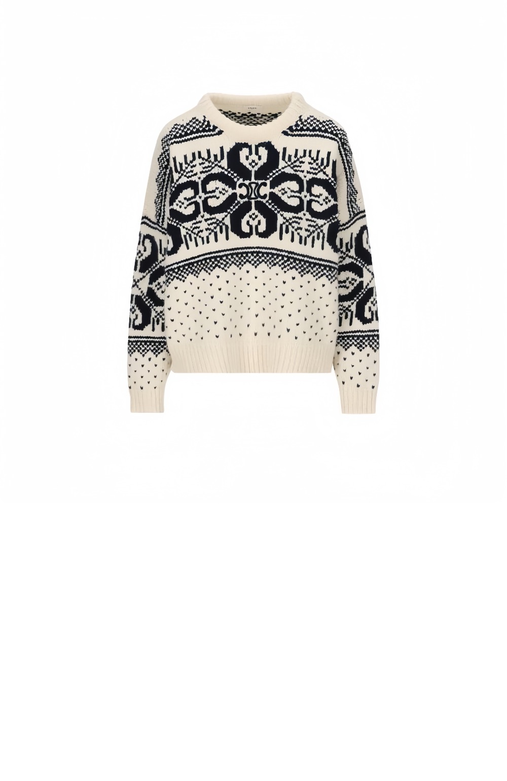 셀린느 오버사이즈 울 캐시미어 니트 스웨터