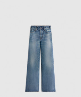 셀린느 플레어 서프 진 유니언 워시 데님