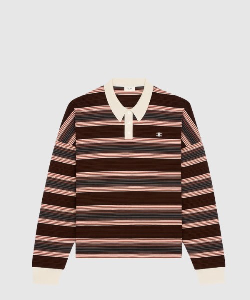 셀린느 트리옴프 루즈 폴로 셔츠