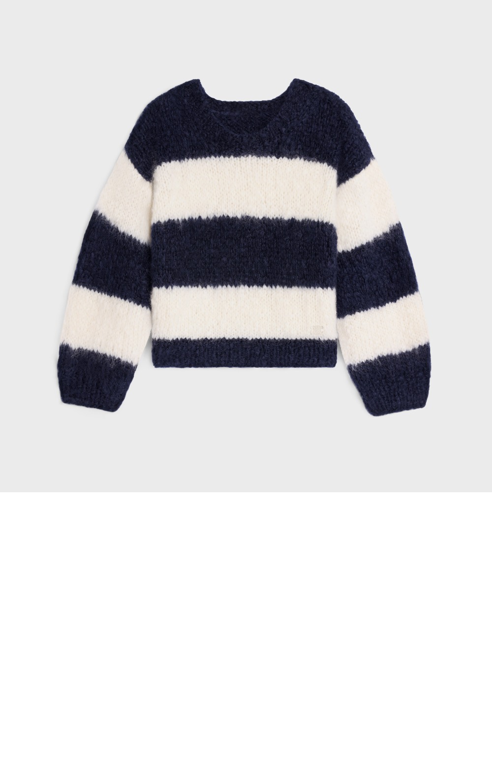 셀린느 스트라이프 모헤어 울 스웨터