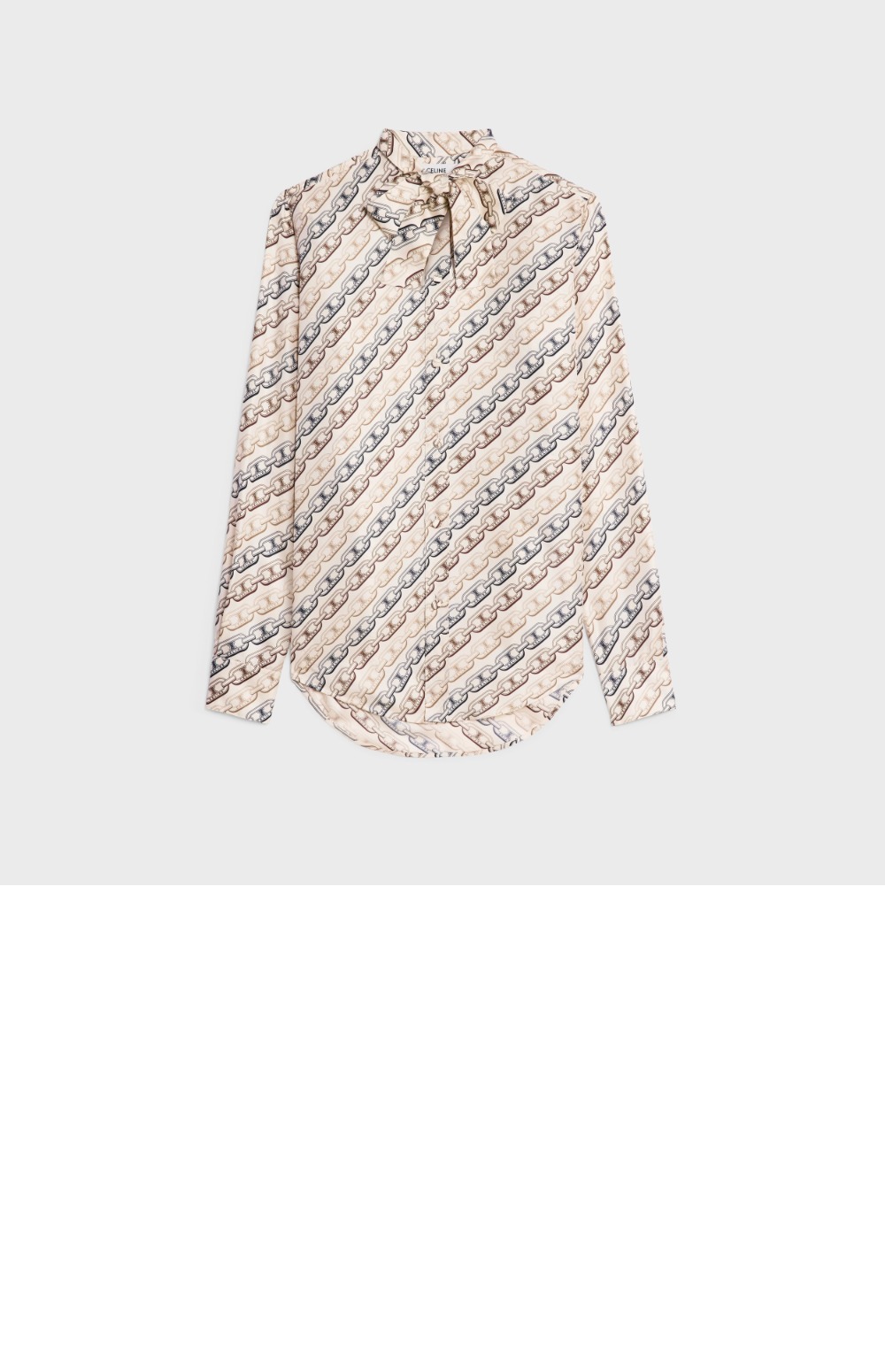 셀린느 로미 라발리에르 셔츠