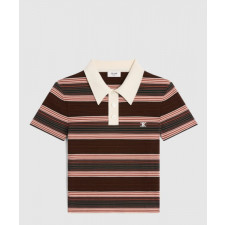 셀린느 트리옹프 크롭 폴로 셔츠