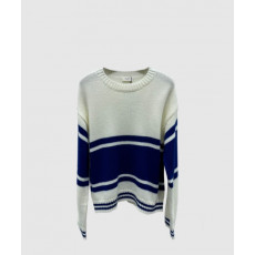 셀린느 스트라이프 크루넥 스웨터