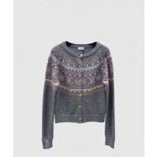 셀린느 프린트 니트 톱