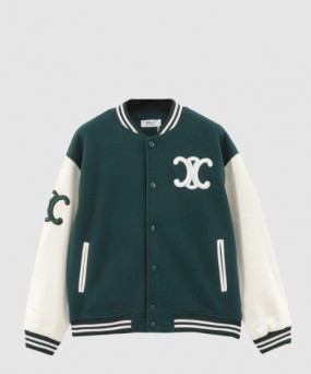 셀린느 로고 프린트 재킷