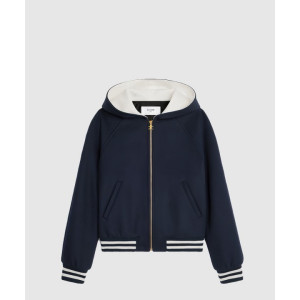 셀린느 후드 테디 재킷